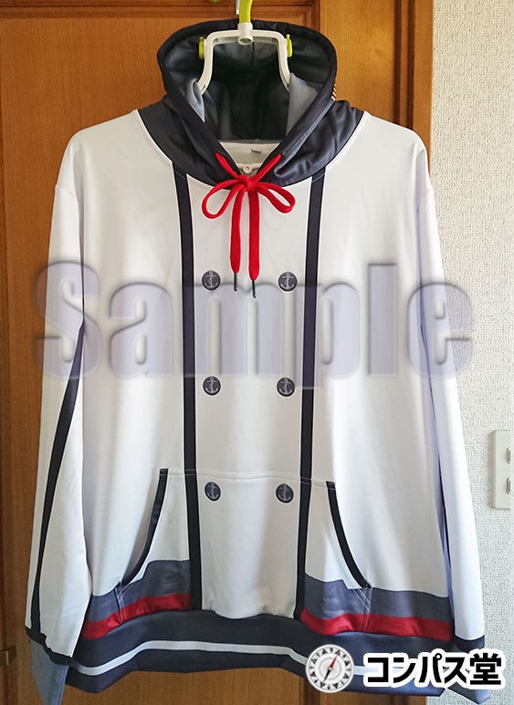 鹿島風デザインパーカー Lサイズ