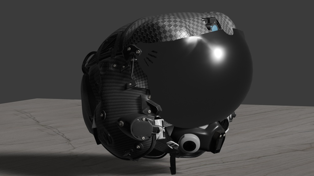 VRChat F-35 Fighter Jet Helmet