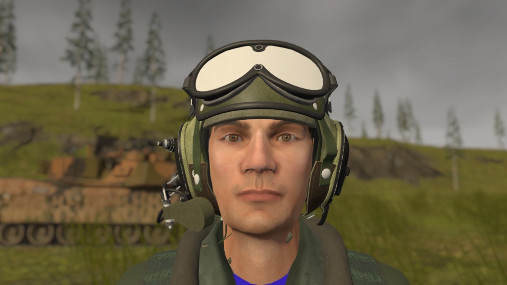 VRChat Tanker Helmet For Avatars. 「VRChatアバター用タンクヘルメット」