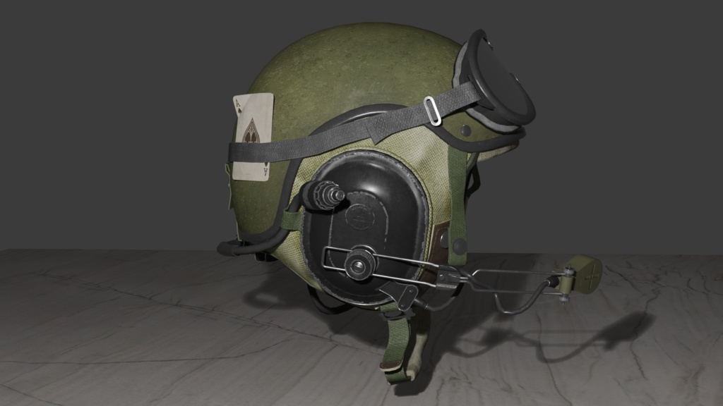 VRChat Tanker Helmet For Avatars. 「VRChatアバター用タンクヘルメット」