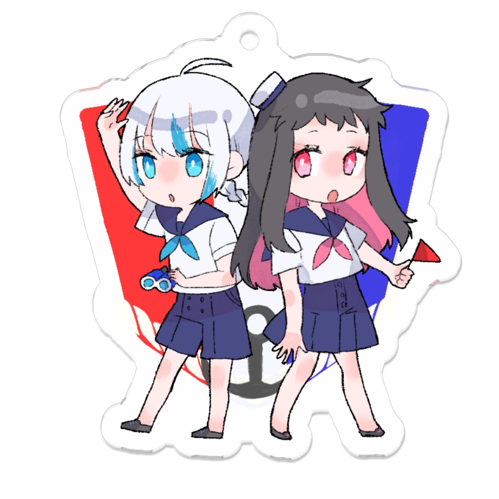 6ot:knotアクリルキーホルダー