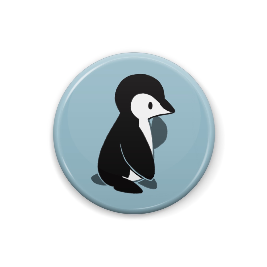 ペンギン缶バッジ
