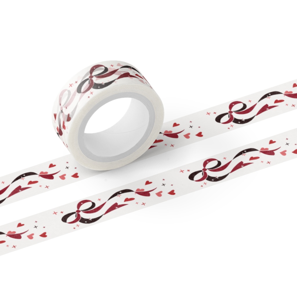 赤いリボンマステ