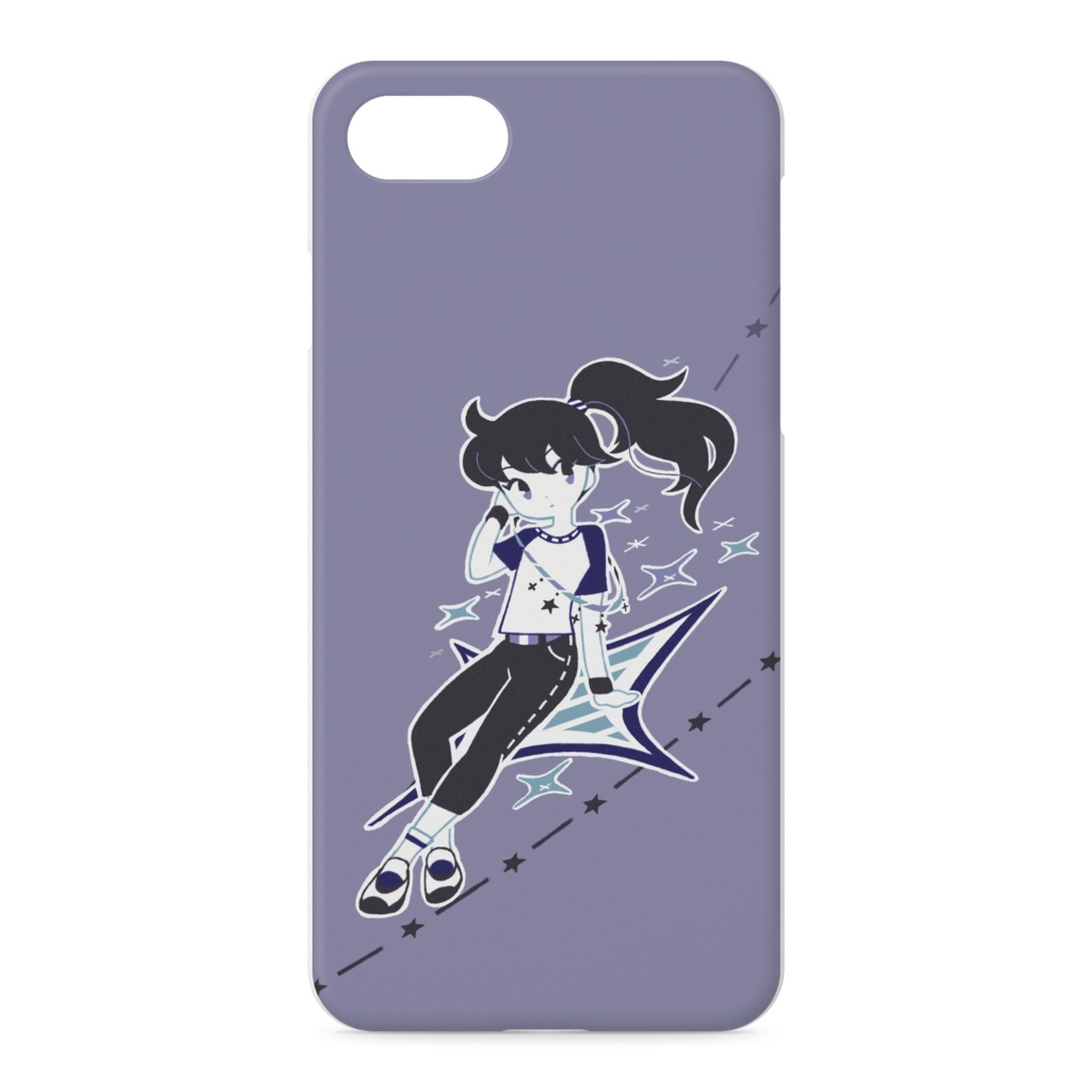 寒色系女子iPhoneケース