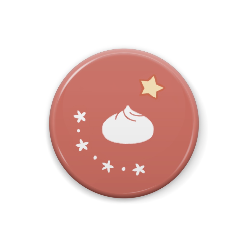 中華まん　小さな缶バッジ