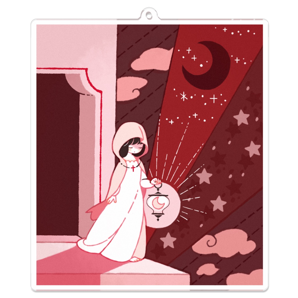 眠れない夜　アクリルキーホルダー