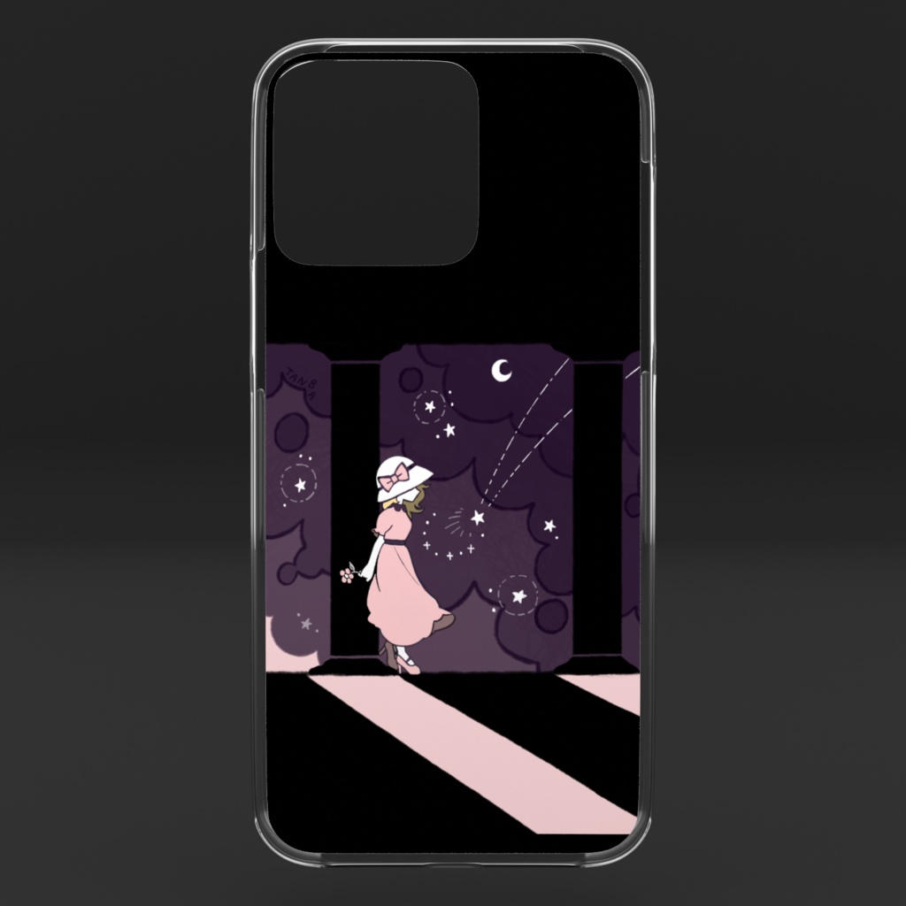 夜明け クリアiPhoneケース