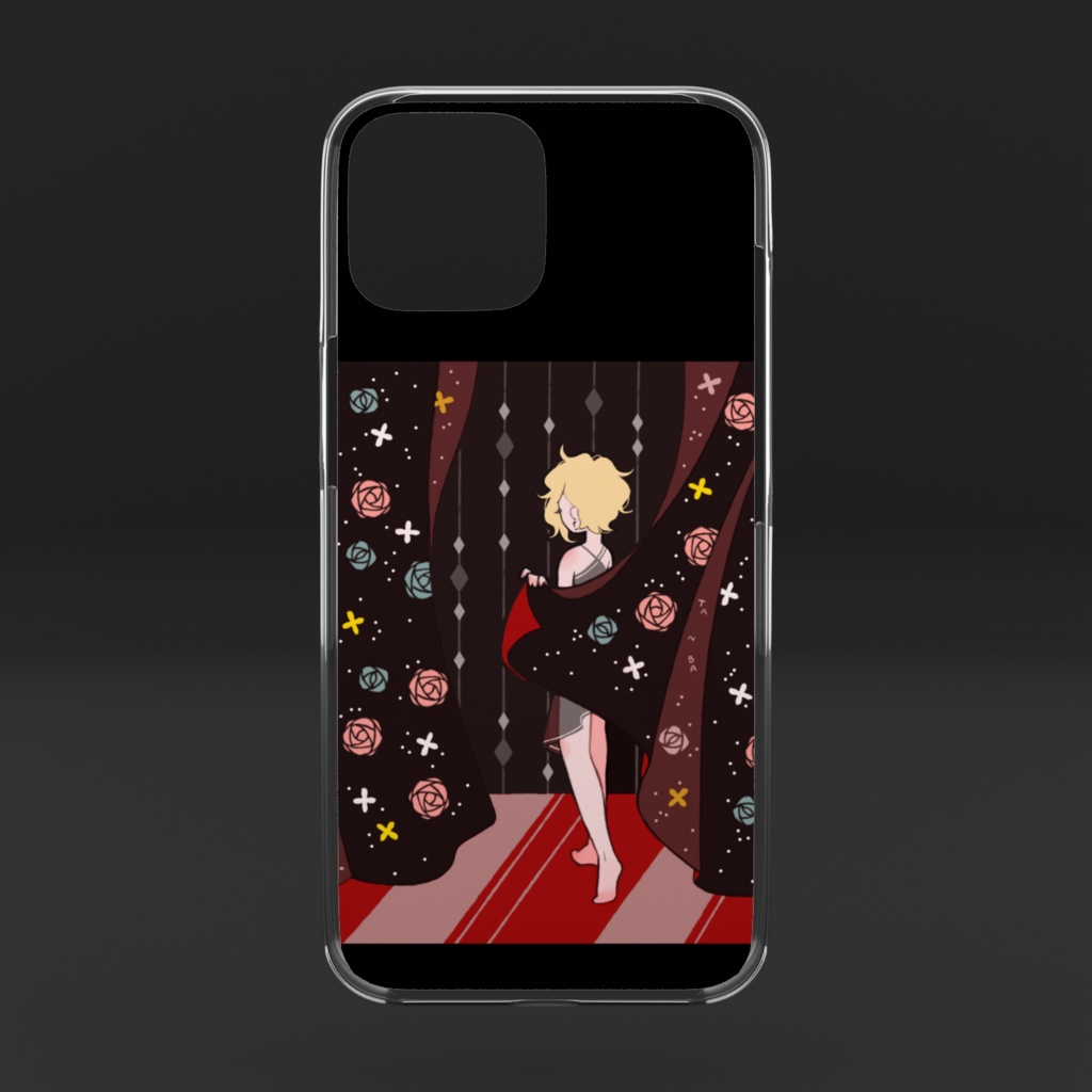 幕引き クリアiPhoneケース