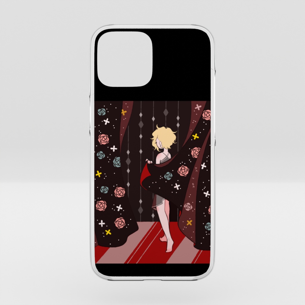 幕引き クリアiPhoneケース
