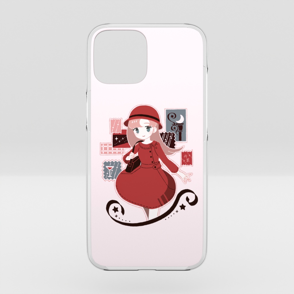 お気に入りのワンピース　クリアiPhoneケース