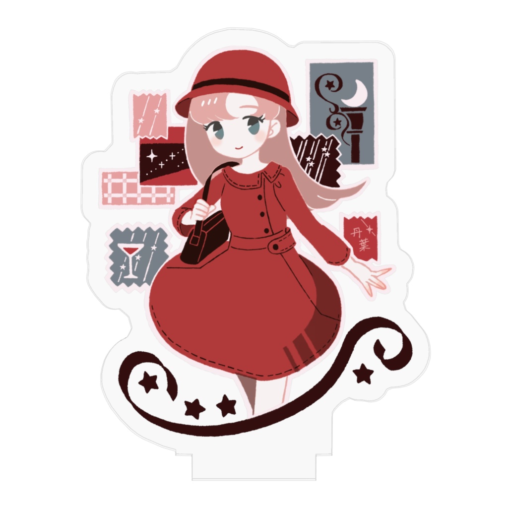 お気に入りのワンピース アクリルフィギュア