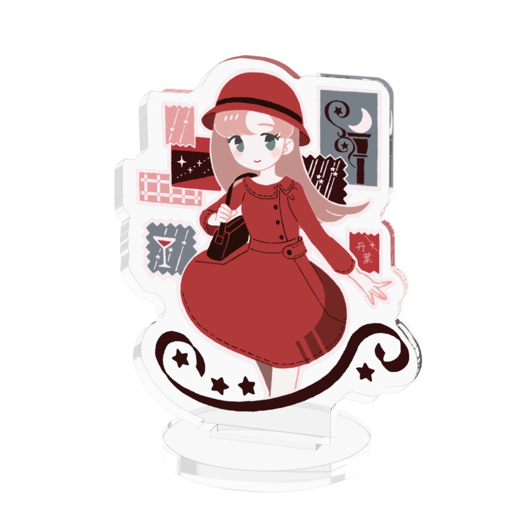 お気に入りのワンピース アクリルフィギュア