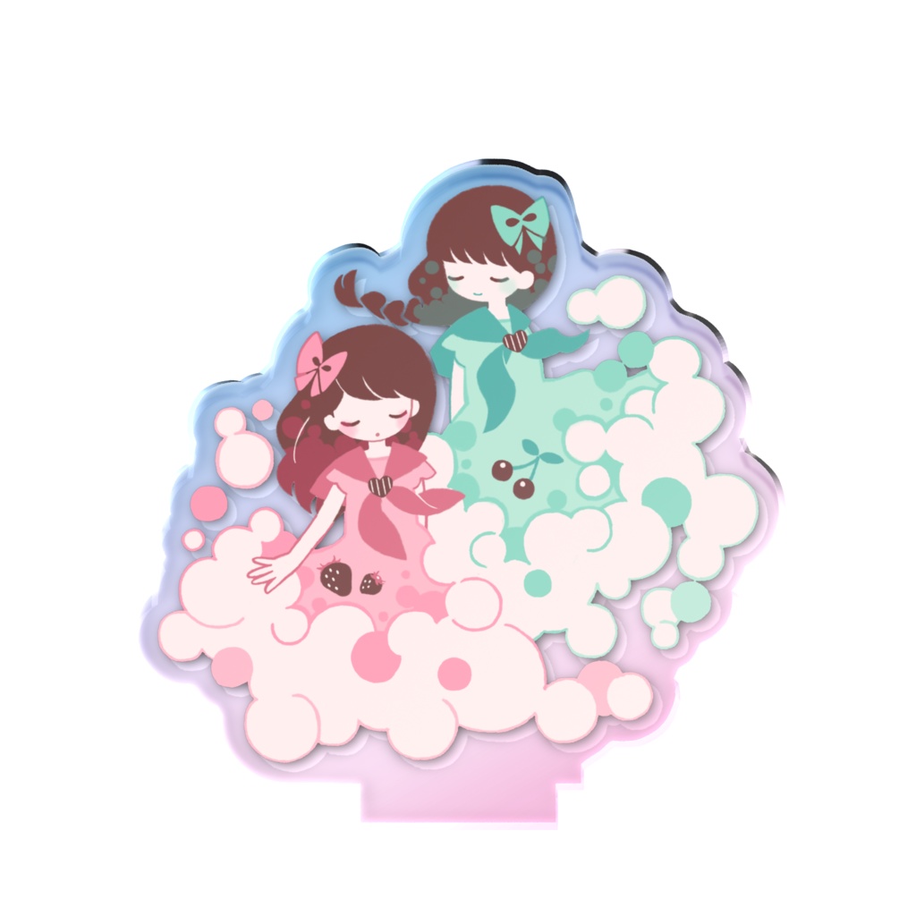 純喫茶 クリームソーダ姉妹 オーロラアクスタ