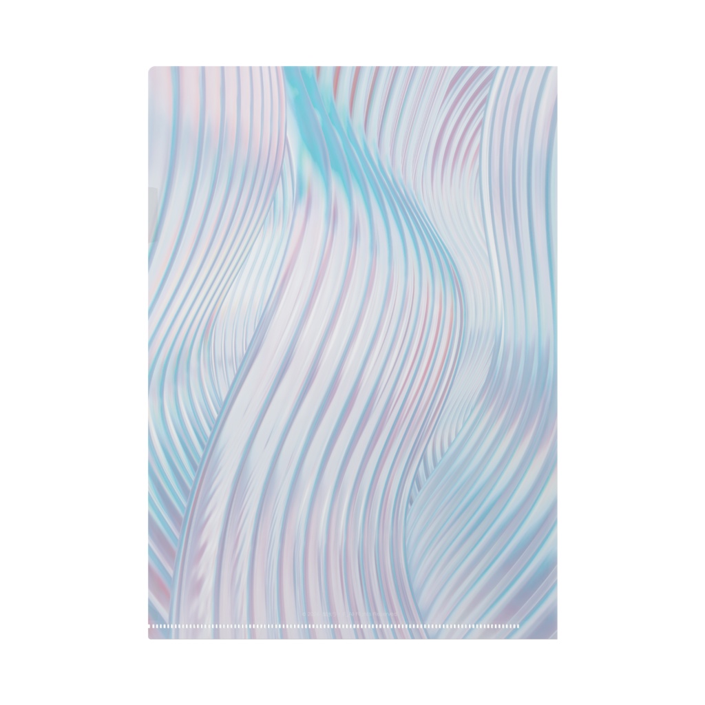 【常設グッズ】梨水ライチクリアファイル