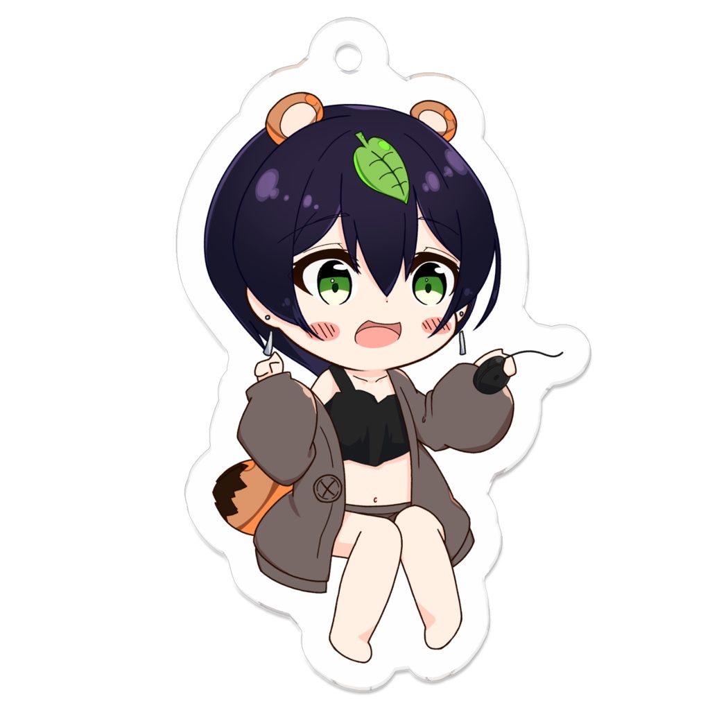 ちびはづきアクリルキーホルダー