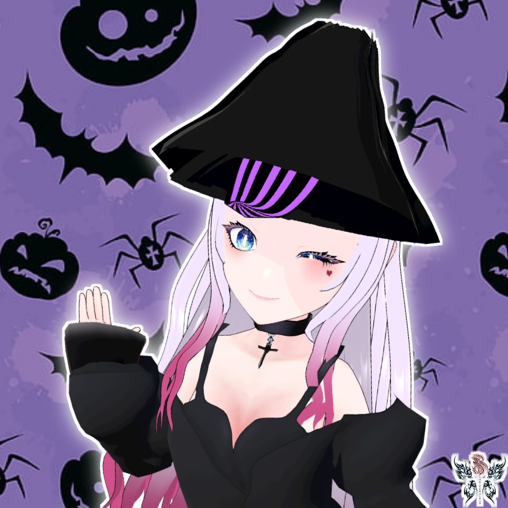[Vroid] 🖤Vivi - Little witch