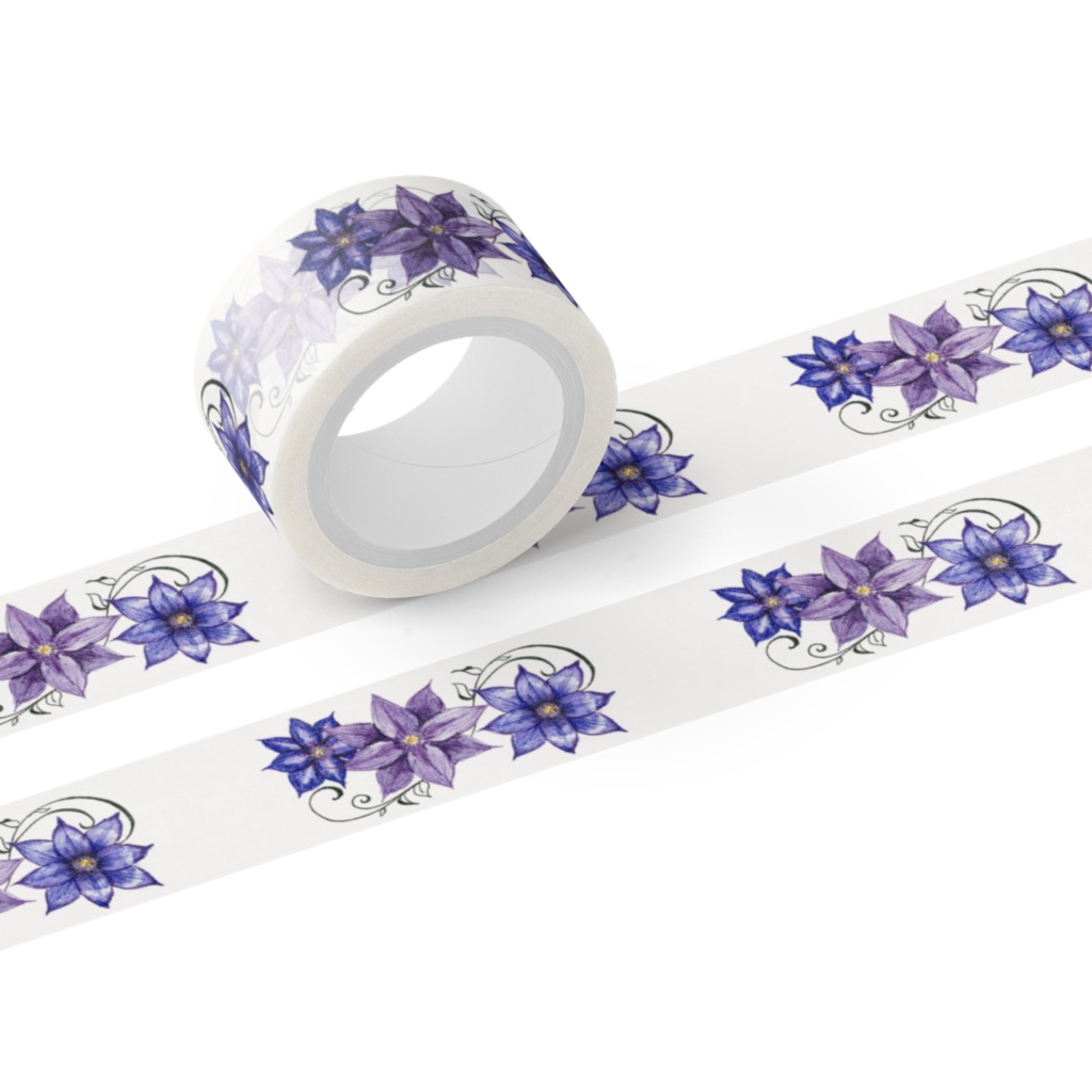 万年筆画マスキングテープ