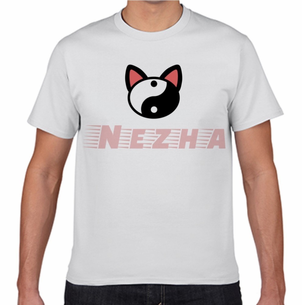 猫太極図Tシャツ