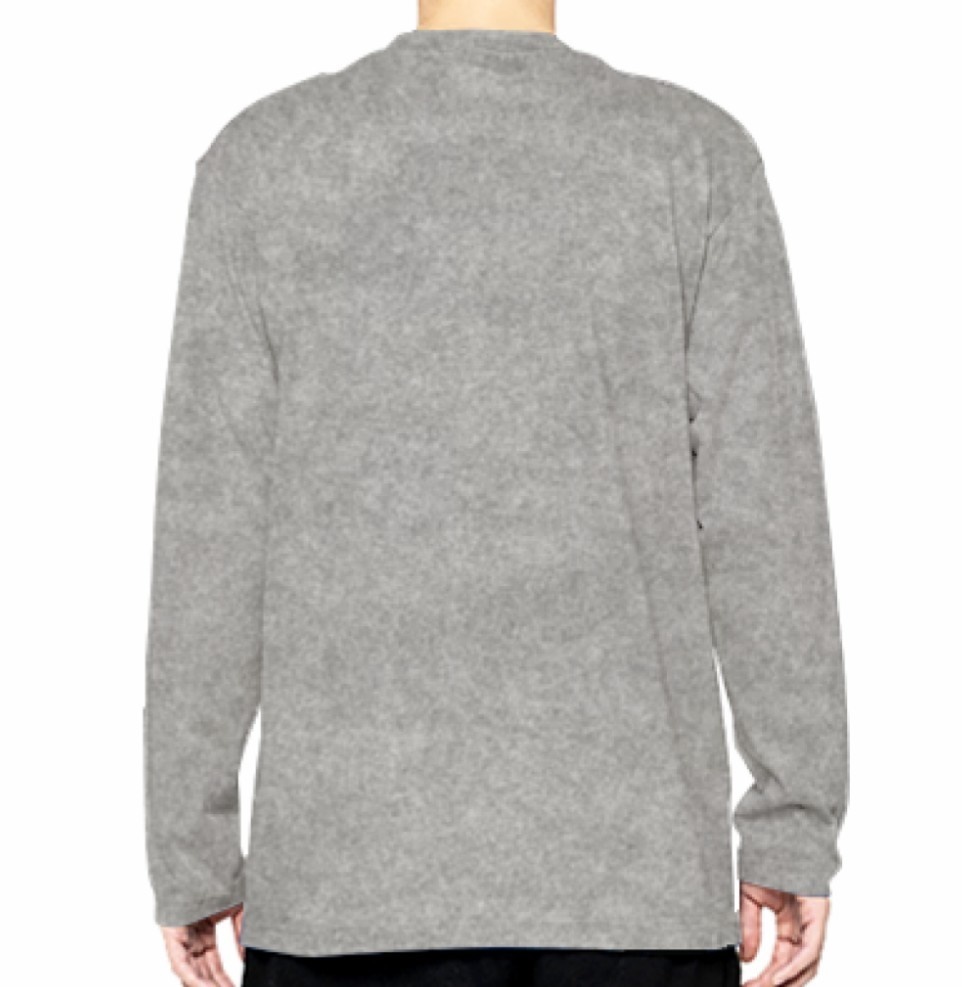 猫ミミ太極図ロングTシャツ