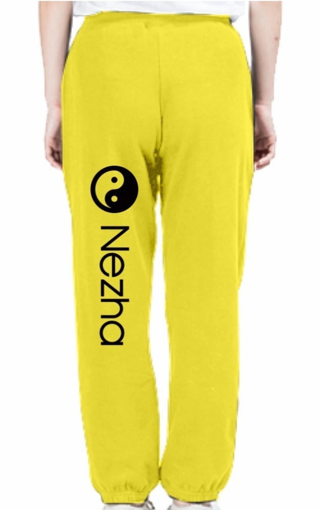 レディーススウェットパンツ/黒・白・黄・グレー・オートミール