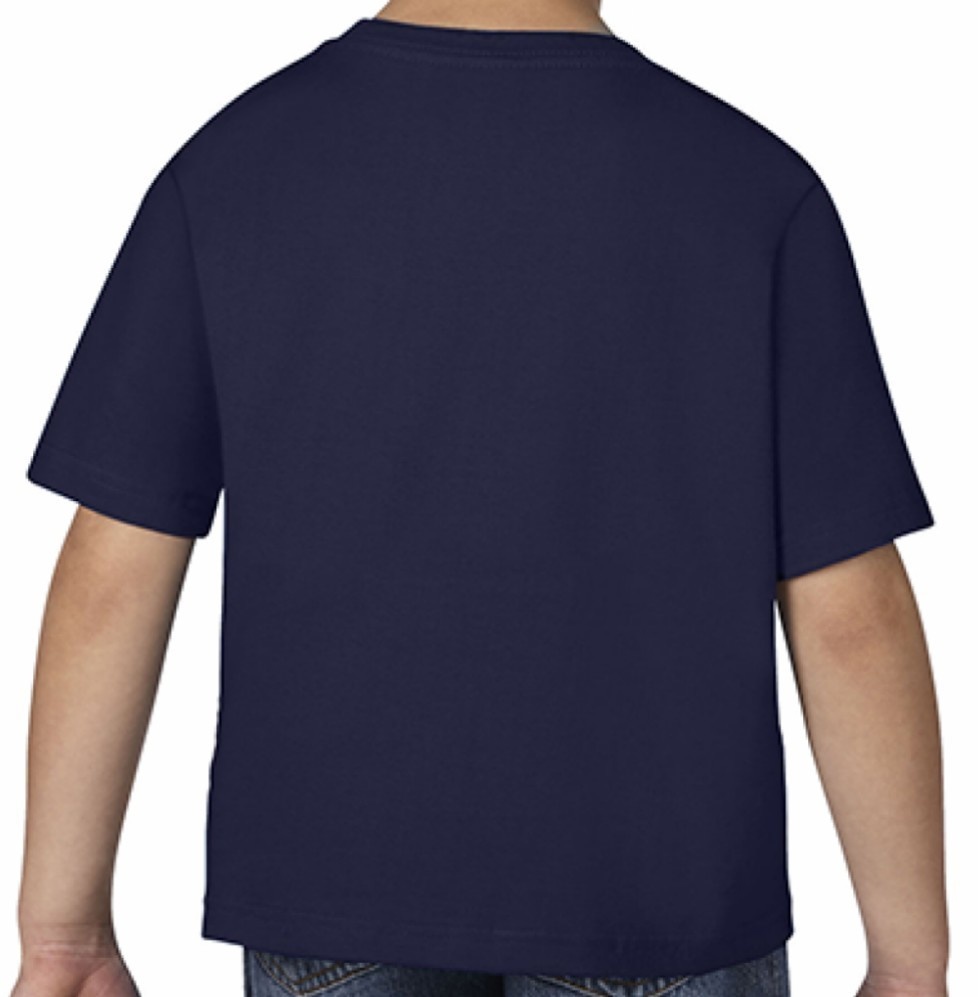 キッズ和柄陰陽太極図Tシャツ/男女兼用