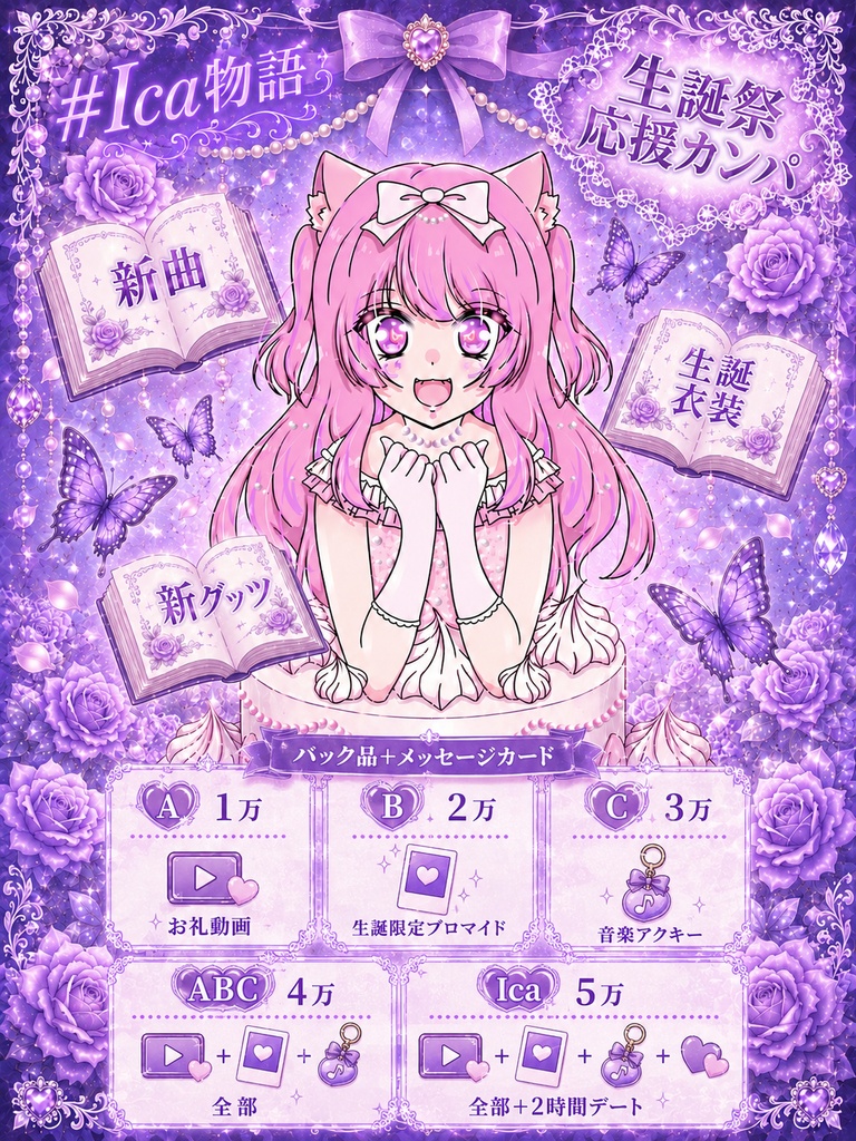 生誕応援カンパグッズ