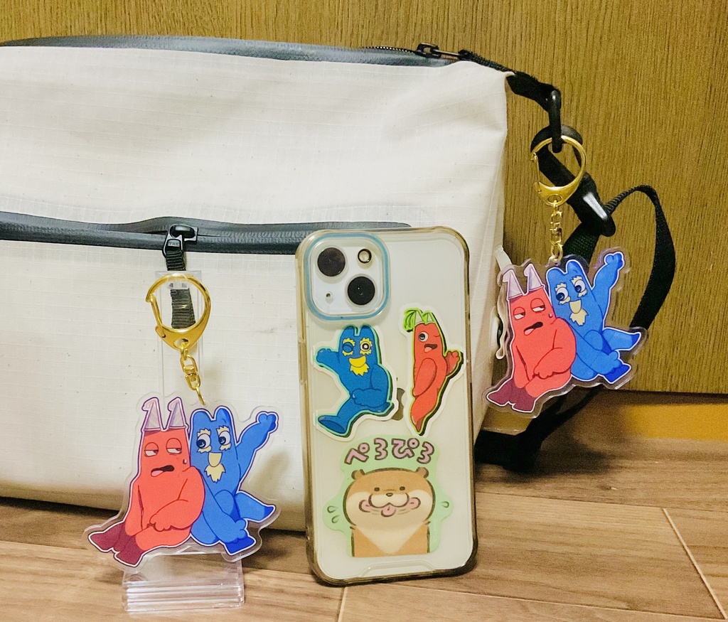 ケース6組(バンバン&フランボ)80mmアクキー