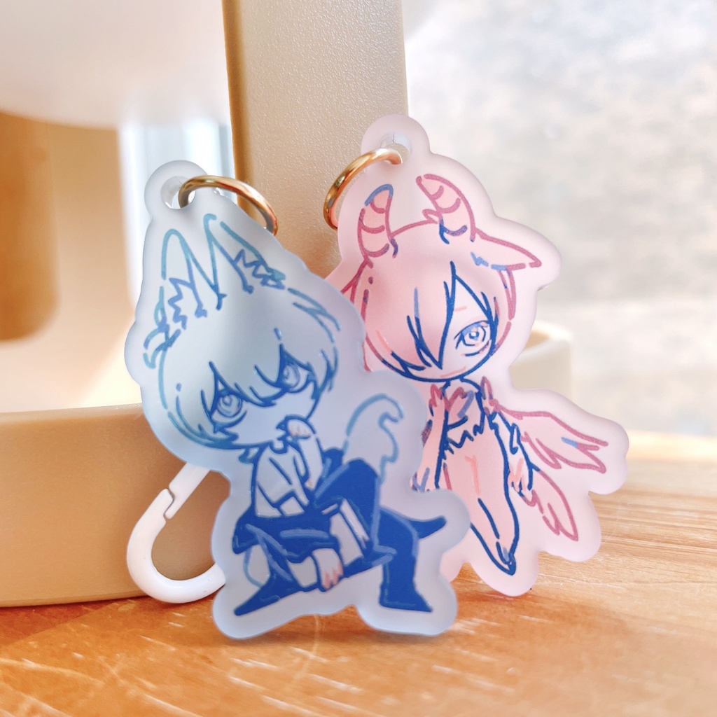 ケモミミ アクリルチャーム