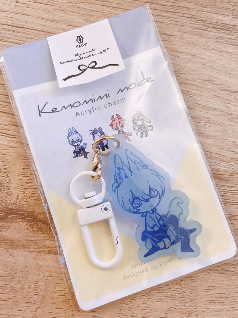 ケモミミ アクリルチャーム