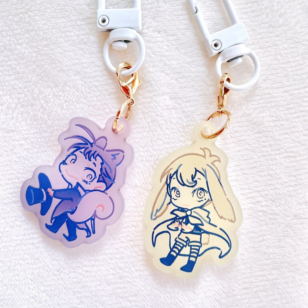 ケモミミ アクリルチャーム