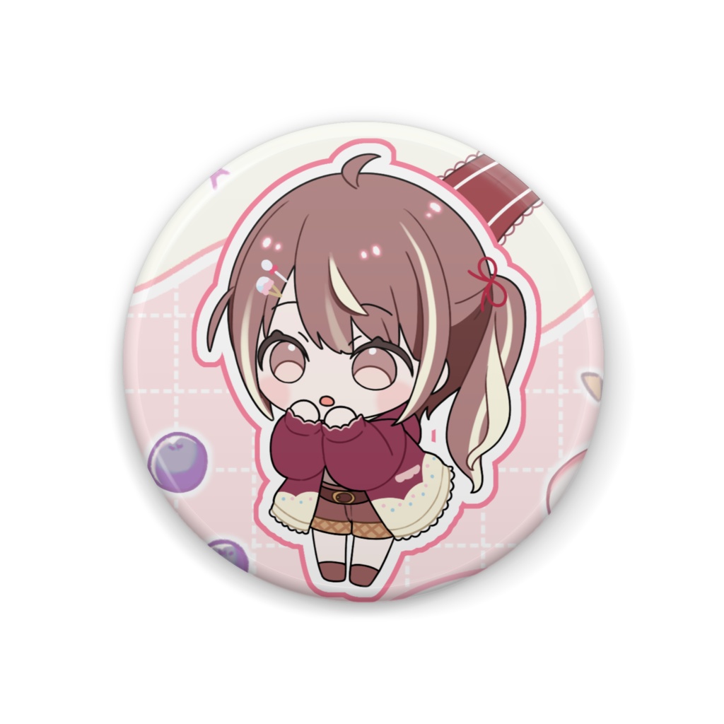 結城ゆんOPミニキャラ缶バッジ②