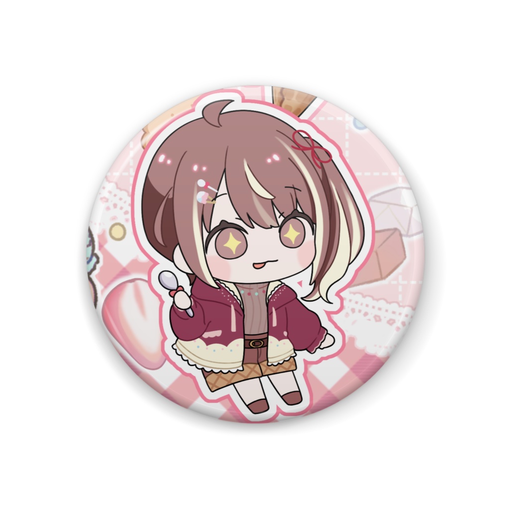 結城ゆんOPミニキャラ缶バッジ③