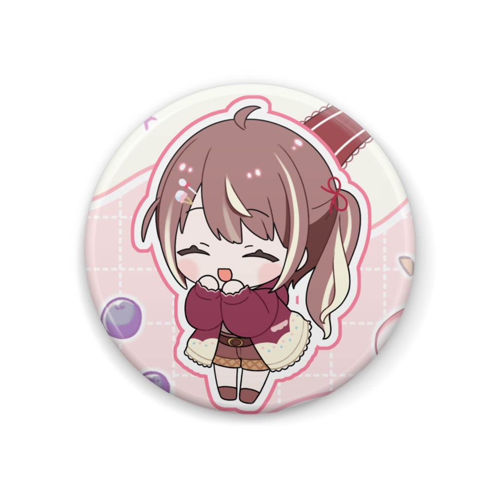 結城ゆんOPミニキャラ缶バッジ④