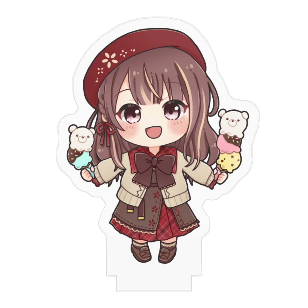 アクスタ結城ゆん新衣装(私服)