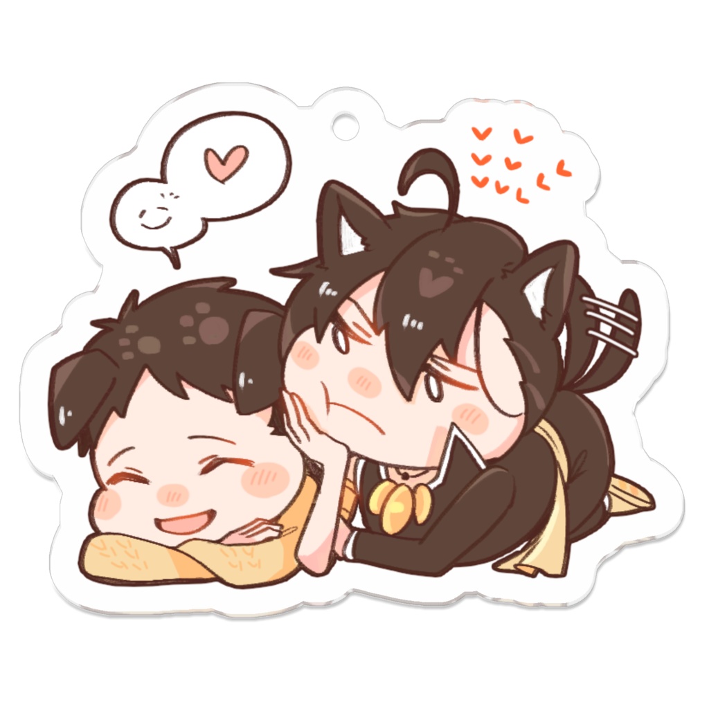 【連載組】アニマル版アクリルキーホルダー