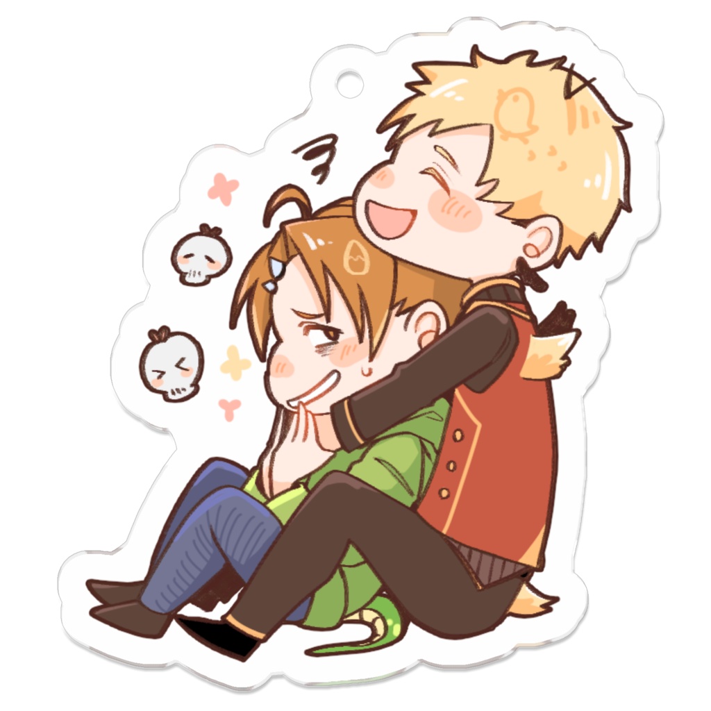 【連載組】アニマル版アクリルキーホルダー