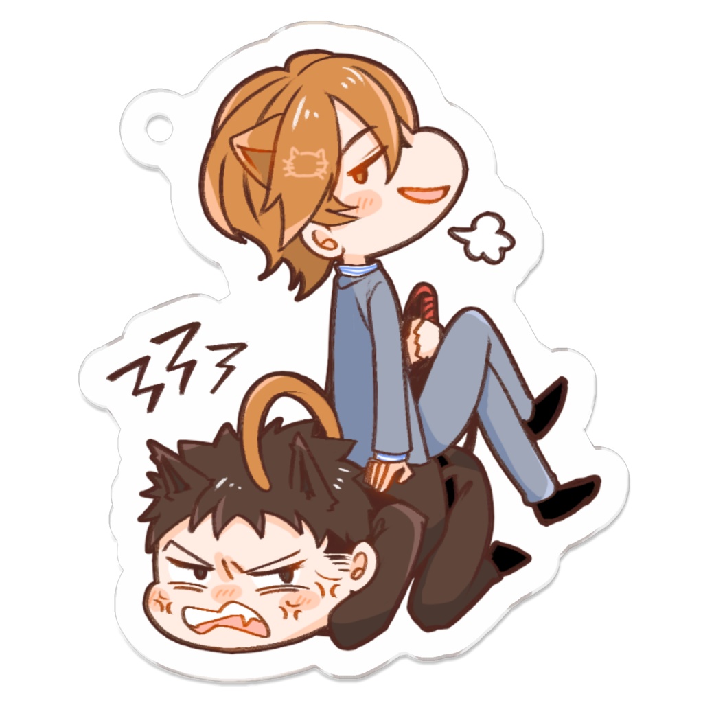 【連載組】アニマル版アクリルキーホルダー