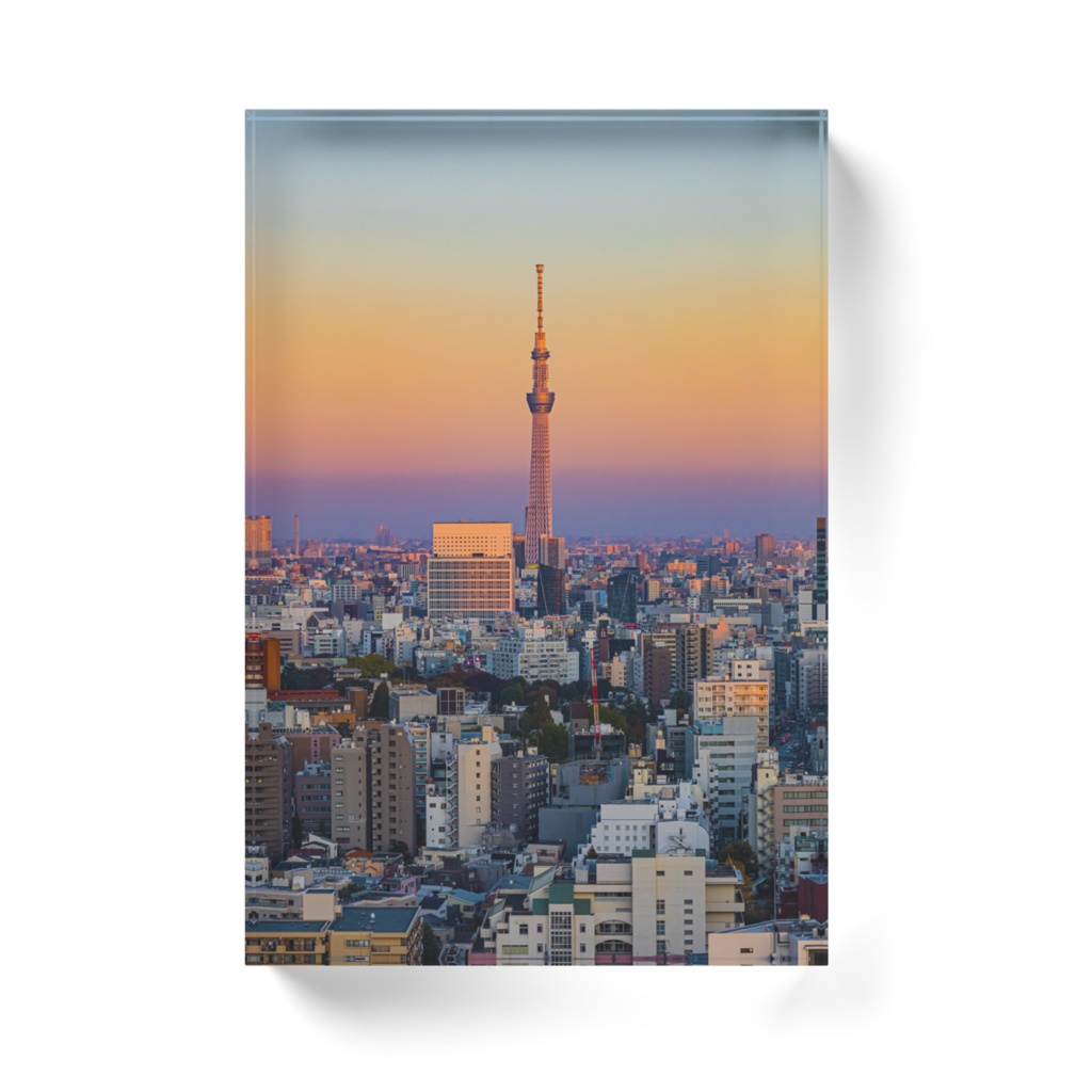 "マジックアワー東京" Magic hour Tokyo アクリルブロック