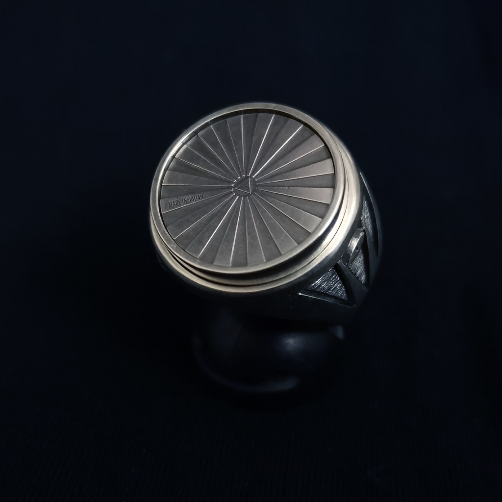 CYNDICATE RING Reverse side Silver 925 リバースサイドシンジケートリング スターリングシルバー