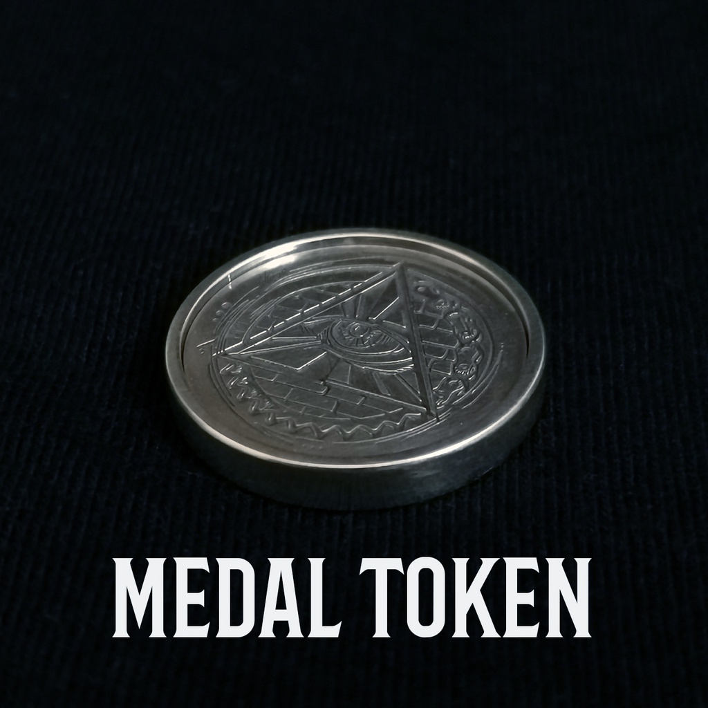 JOKULHAUPS Medal Token Silver 925　ジョークルホープス　メダルトークン スターリングシルバー