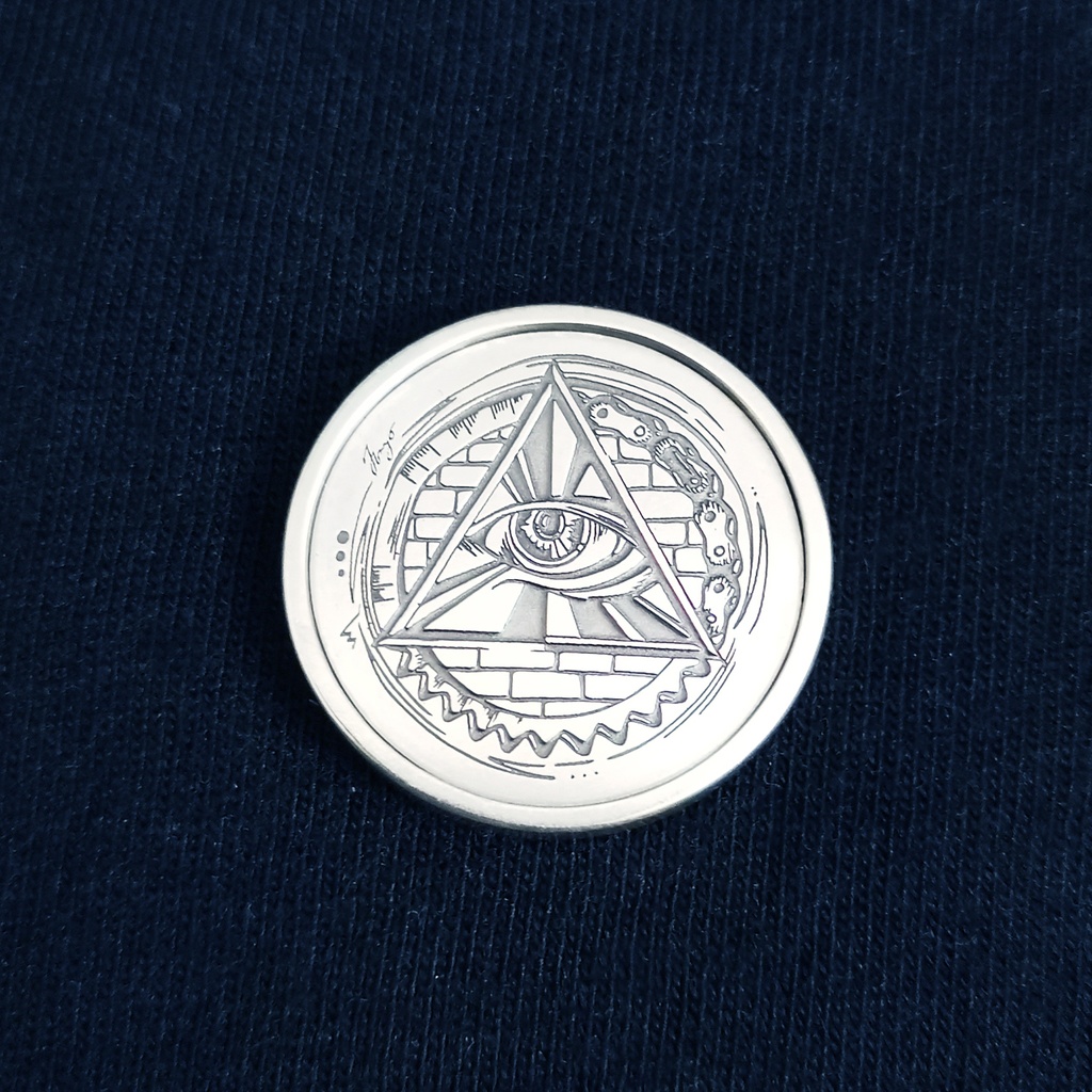 JOKULHAUPS Medal Token Silver 925 ジョークルホープス メダルトークン スターリングシルバー