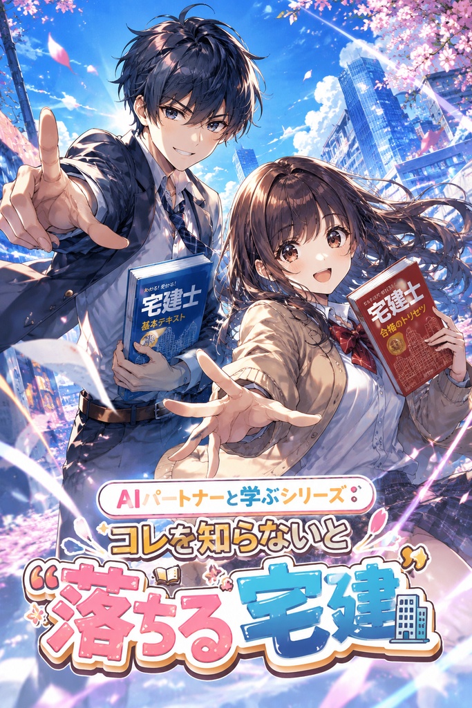 iOS&Android対応「AIパートナーと学ぶ:これを知らないと落ちる宅建」