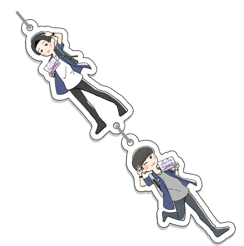 【匿名配送・ネコポス】アクリルチャームセット