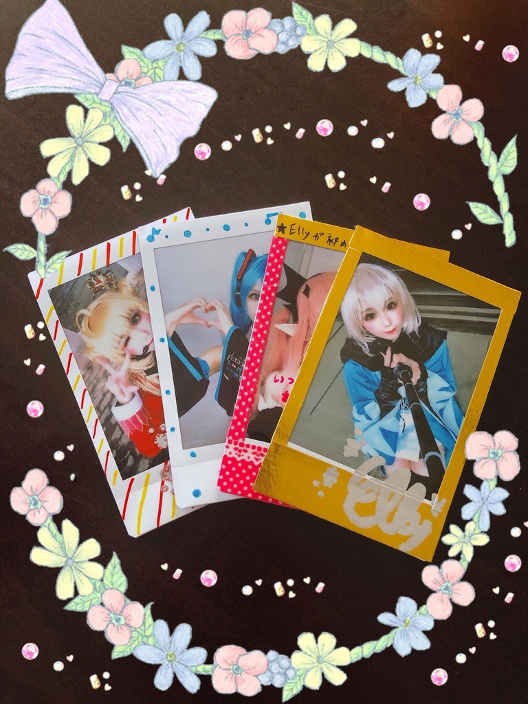 Ellyのランダムチェキセット オンラインサイン会付 Elly Room Precious Booth