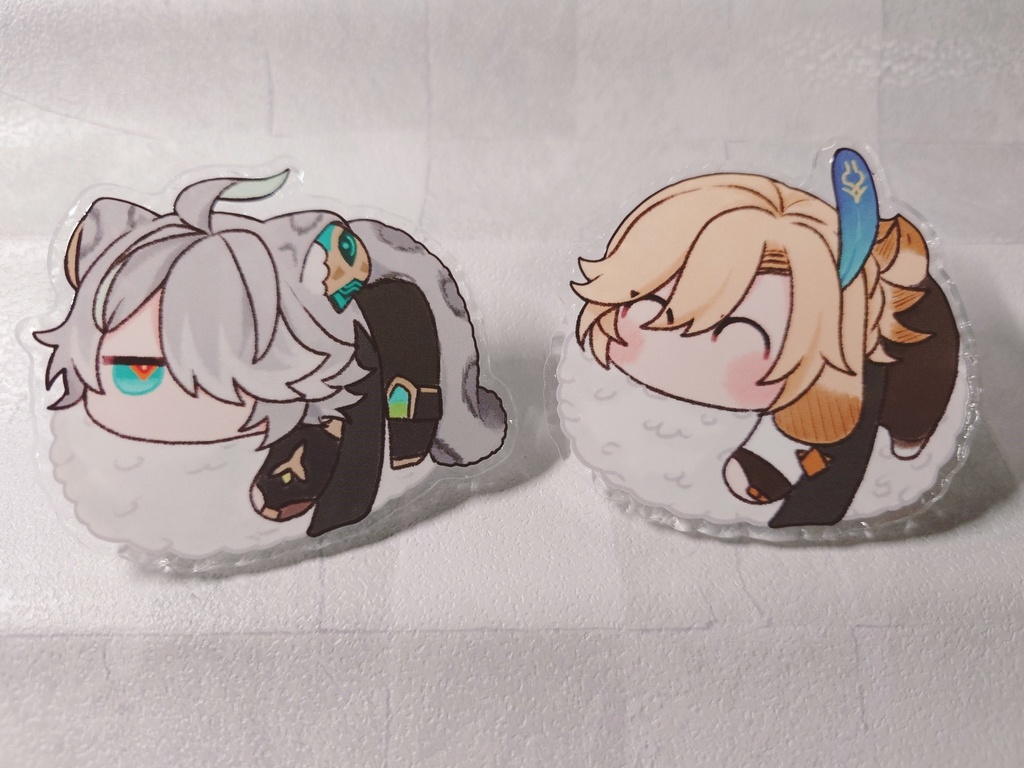 アルカヴェ寿司アクリルクリップ
