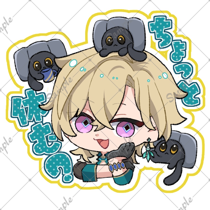 レイチュリアクリルクリップセット