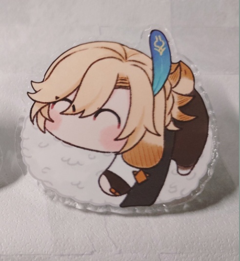 寿司アクリルクリップ(🐰🏛️のみ)