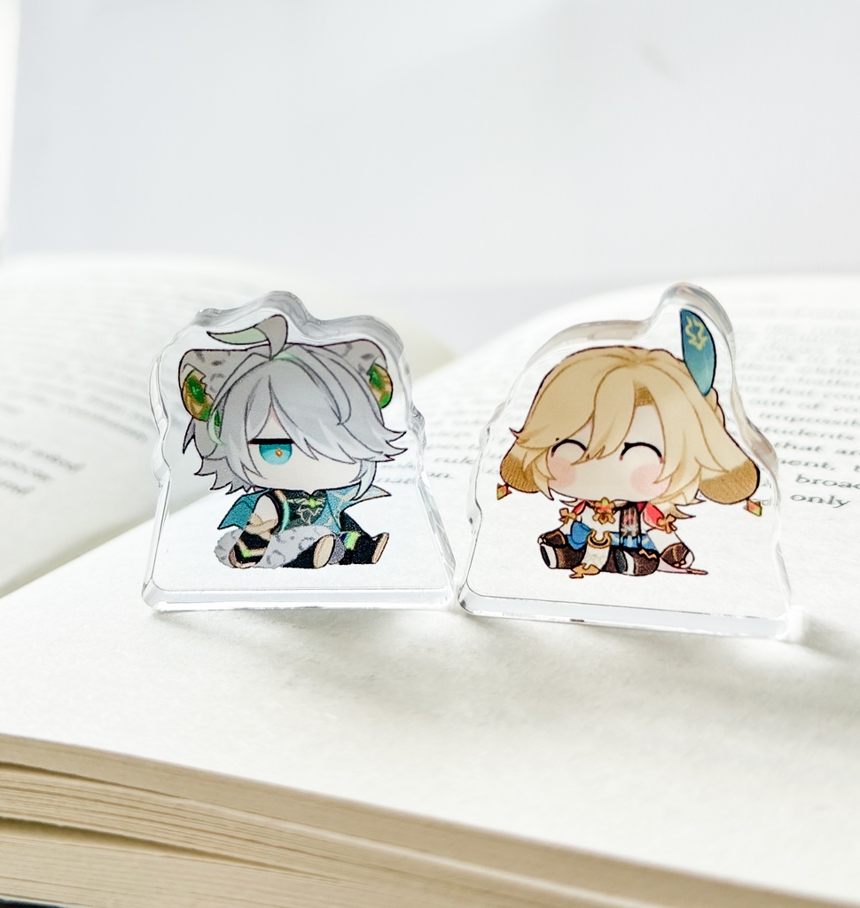 アルカヴェ❄🐆🌱🐰🏛️ミニアクリルスタンド