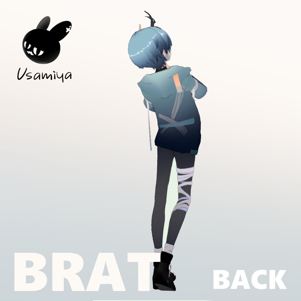 【兔味屋3Dモデル】Brat (VRC/VRM)