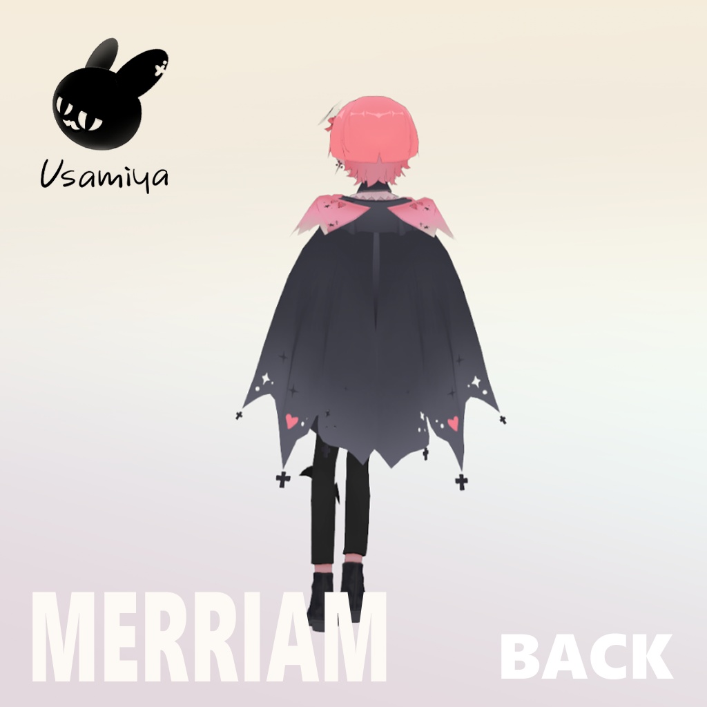 【兔味屋/3Dモデル】Merriam (VRC/VRM)